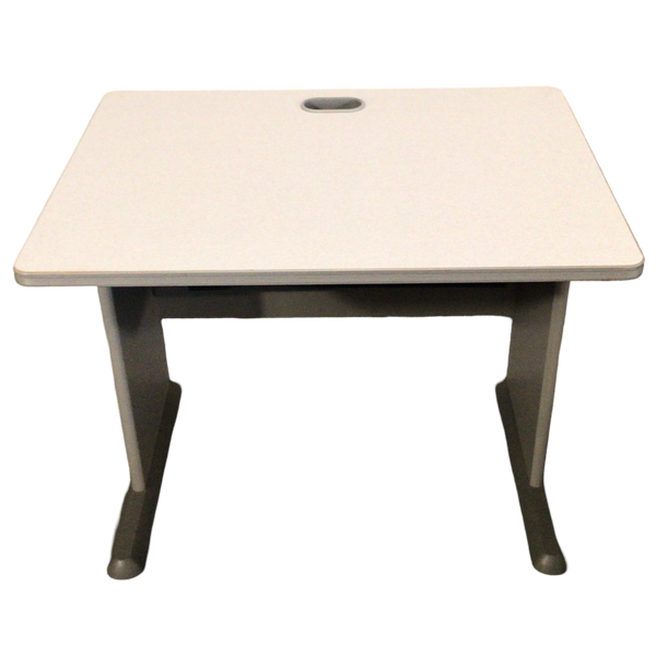 Small Gray Office Desk