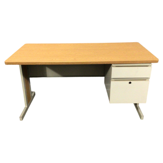 Metal Wood Top Desk