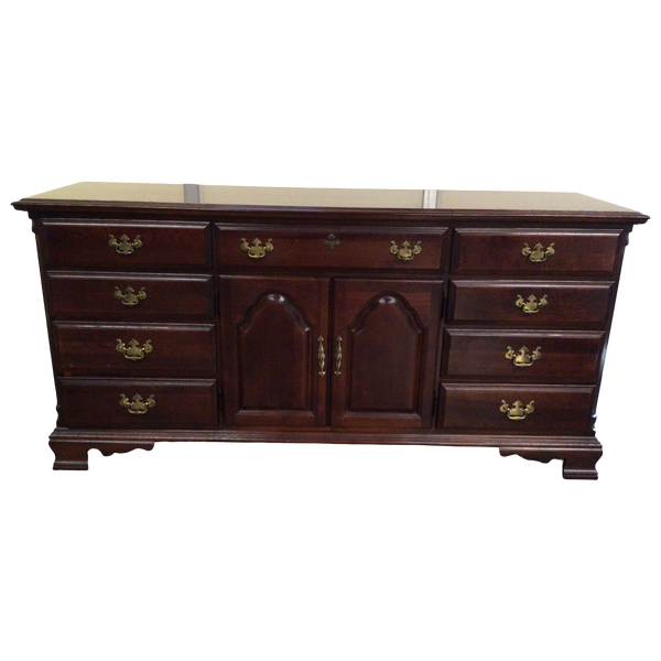 Twelve Drawer Cherry Dresser