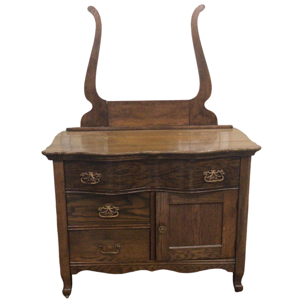 Antique Oak Washstand