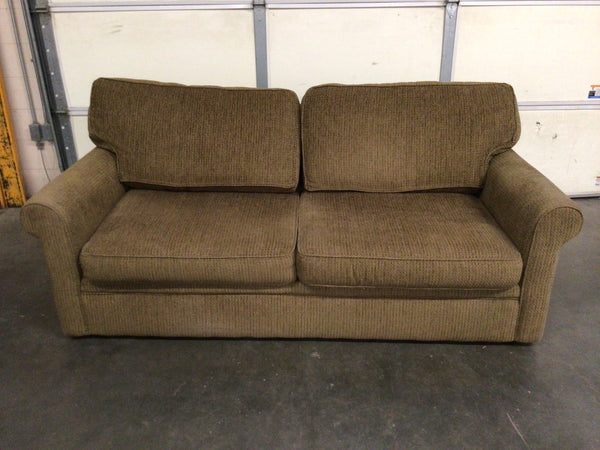 Brown Two Person Sofa