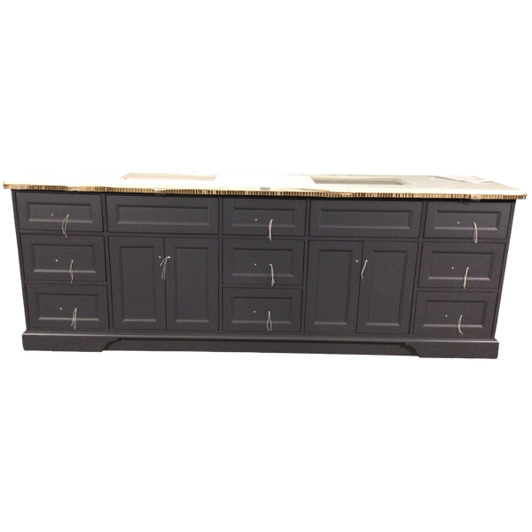 Grey Double Vanity